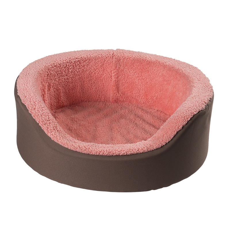 HY-08 Velvet Bowl shape Cuddler Pet Bed