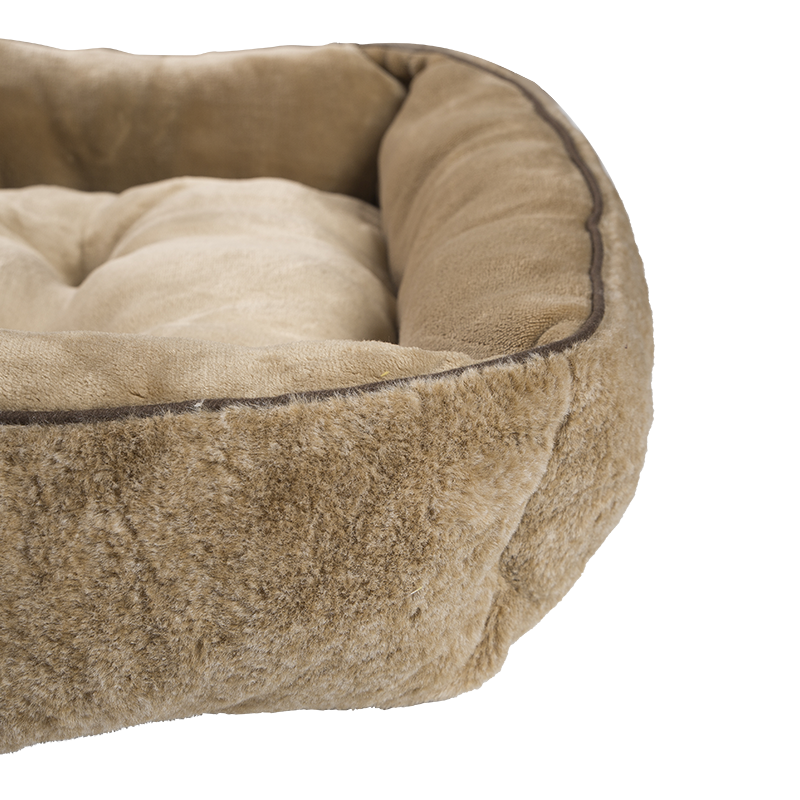 HY-29 Two-color bunny Plush Pet Bed