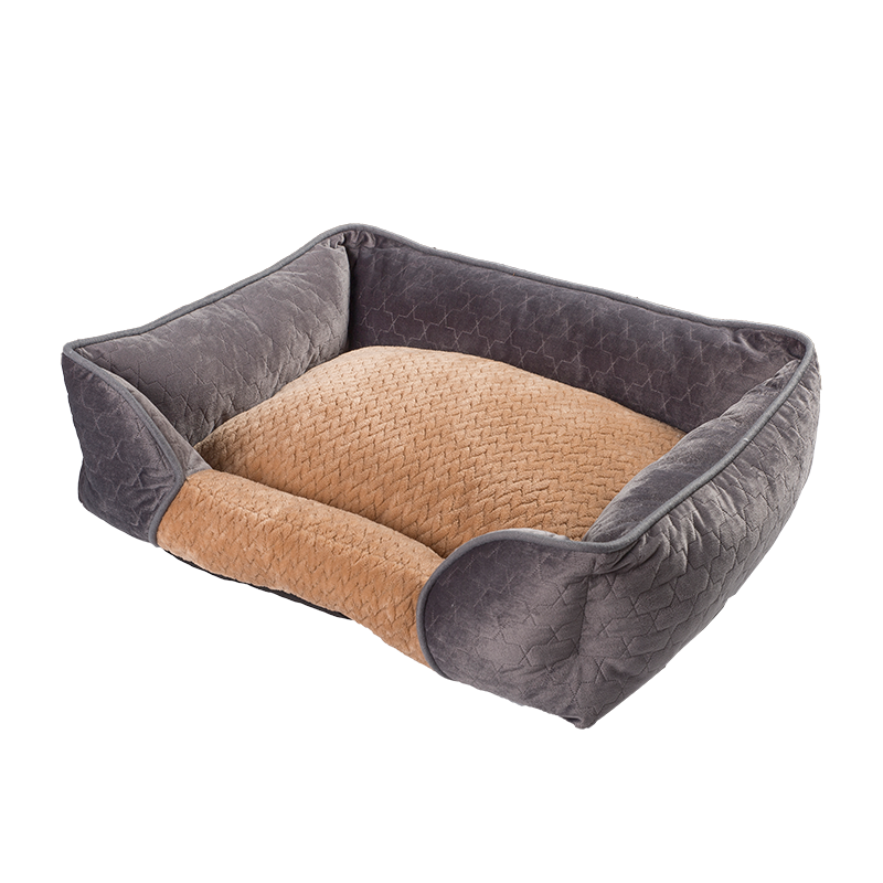 HY-20 Velvet Quilting Fabric Cuddler Dog Bed