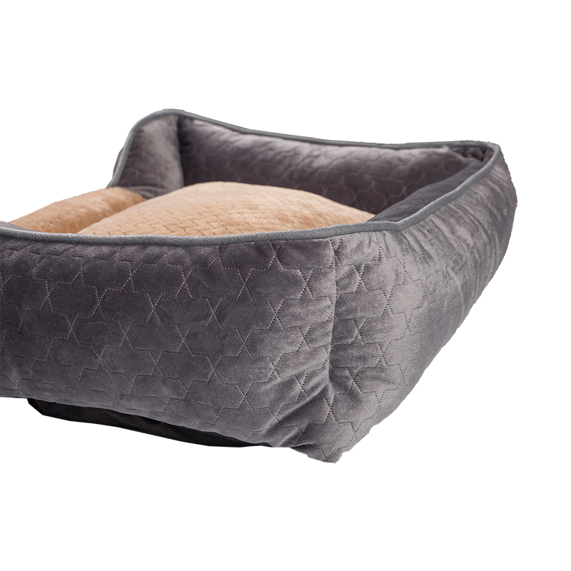 HY-20 Velvet Quilting Fabric Cuddler Dog Bed