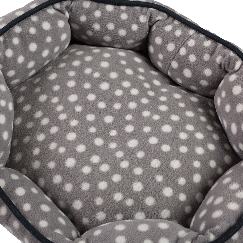 HY-21 Velvet Flower Shape Cuddler Dog Bed