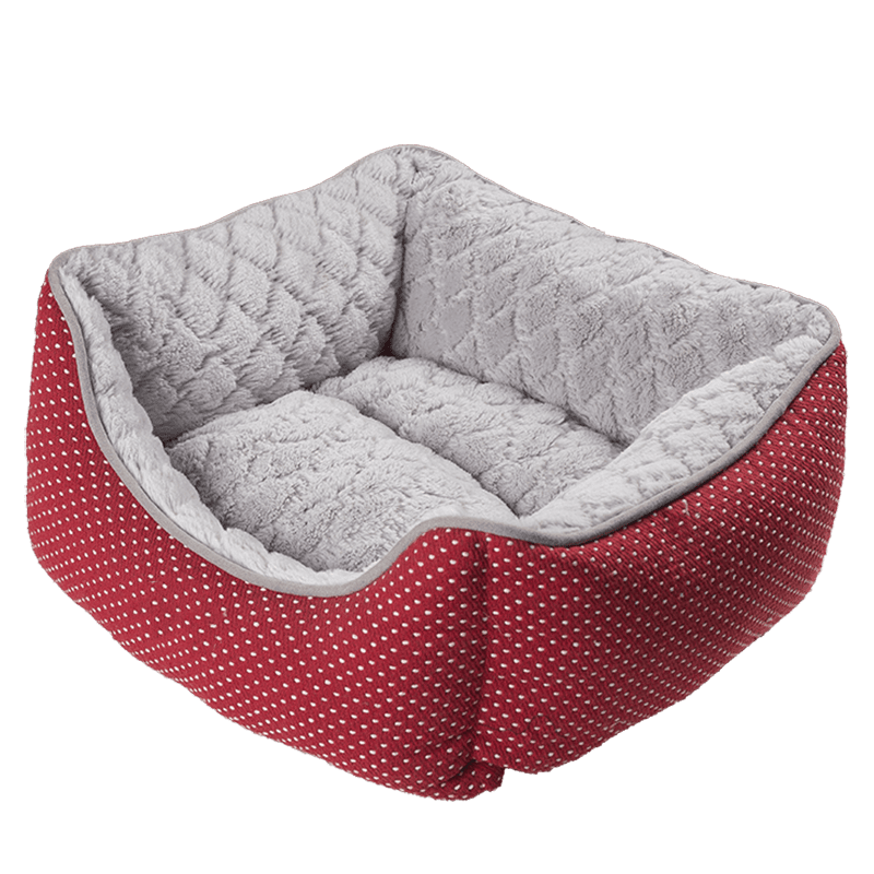 HY-15 Knit Fabric Cuddler Cat Bed